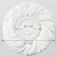 6 rotating mop heads