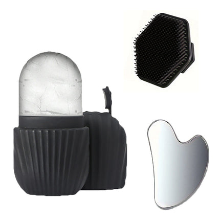 Facial Ice Roller and Scraping Board Set