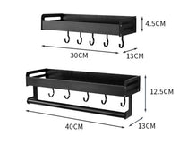 Punch-free kitchen seasoning rack
