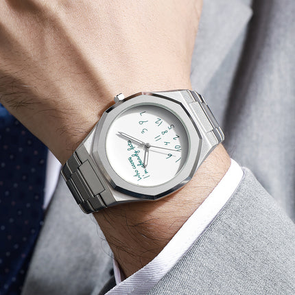 Octagonal Luminous Digital Mens Watch