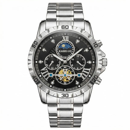 Automatic Stainless Steel Business Watch