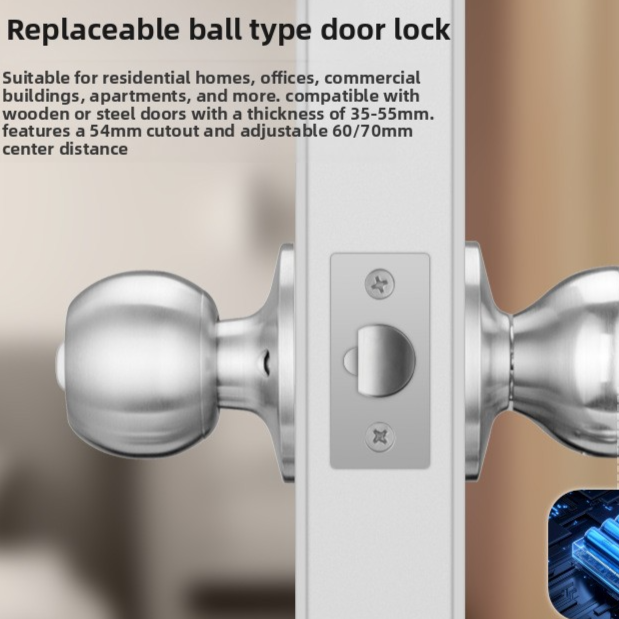Stainless Steel Smart Fingerprint Door Lock with Bluetooth
