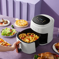 Air Fryer Large Capacity 6L 8L Intelligent Electric Fryer
