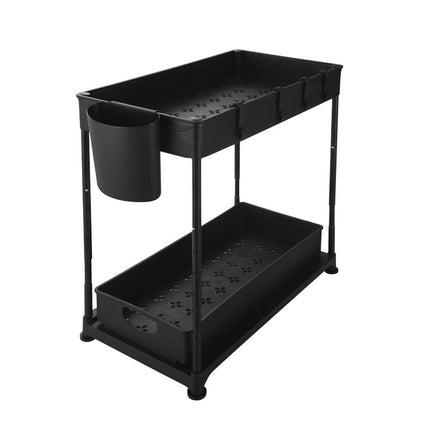 Ready-Made Pull-Out Drawer Kitchen Cabinet under the Sink Storage Rack