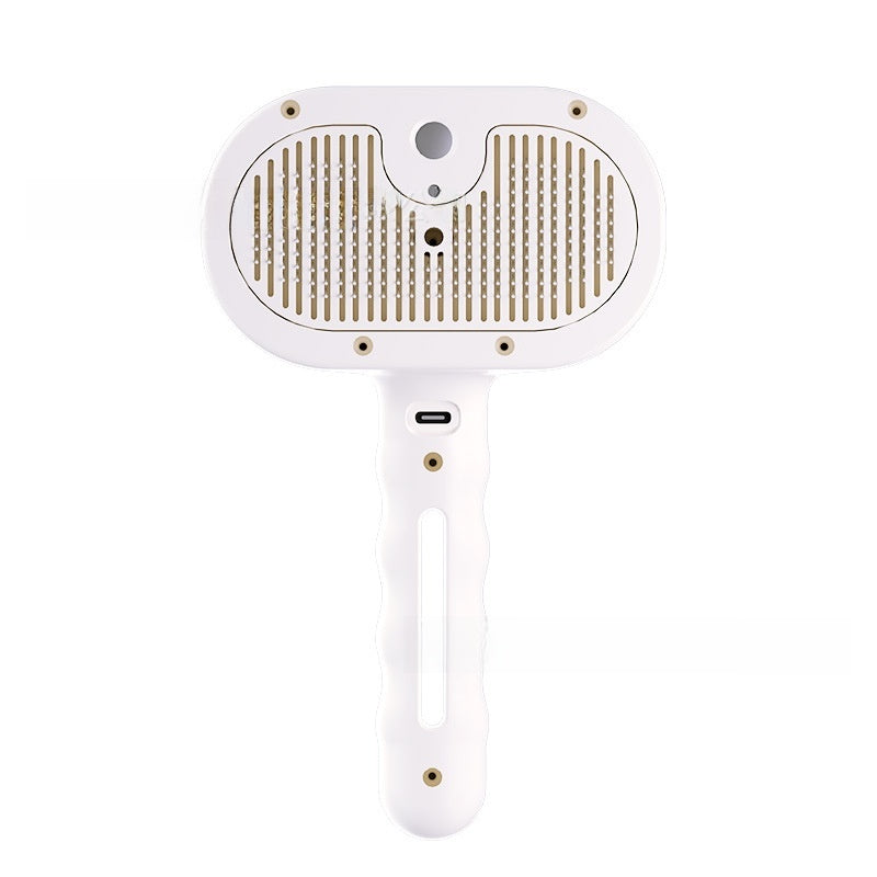 Electric Pet Grooming Spray Comb with Detangling Function