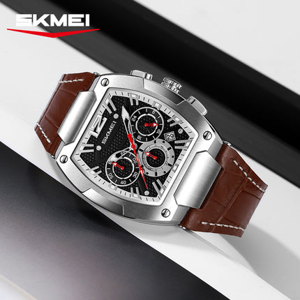 Mens Chronograph Quartz Watch Waterproof Luminous