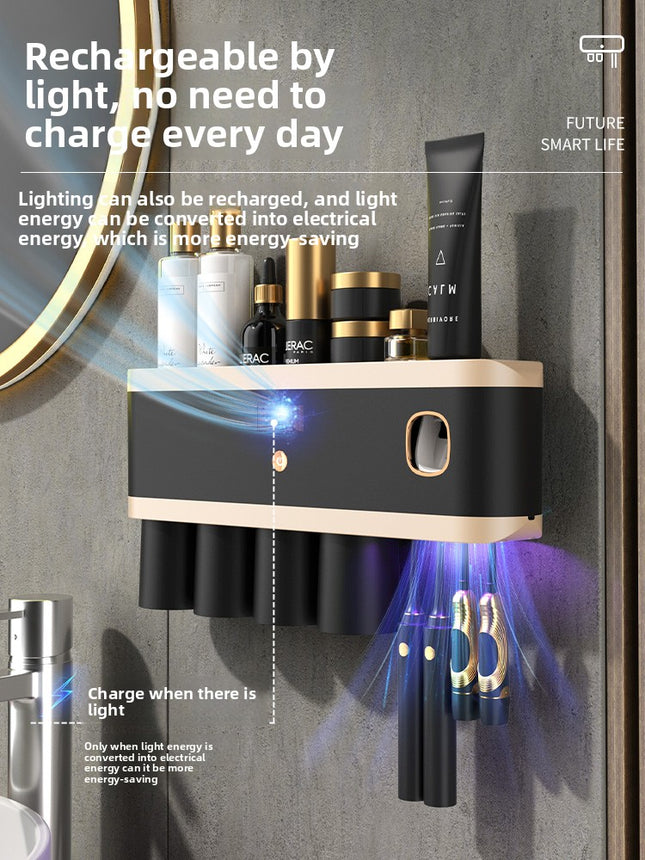 Smart UV Toothbrush Sterilizer Holder