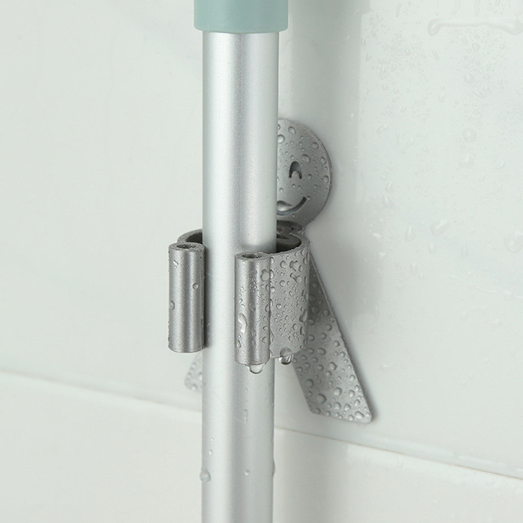 Bathroom toilet mop hook