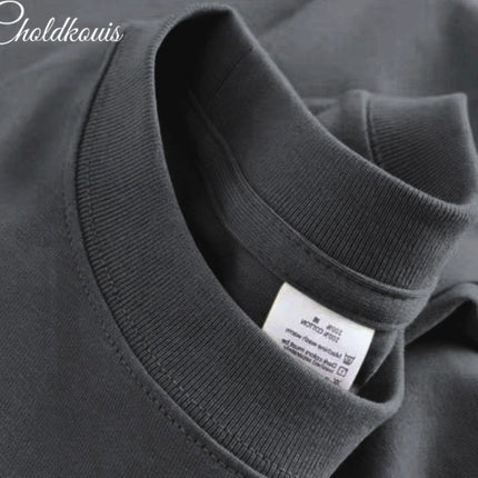 Cotton Versatile Short-Sleeve T-Shirt for Men