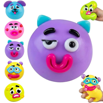 Dog Face Squeeze Toy