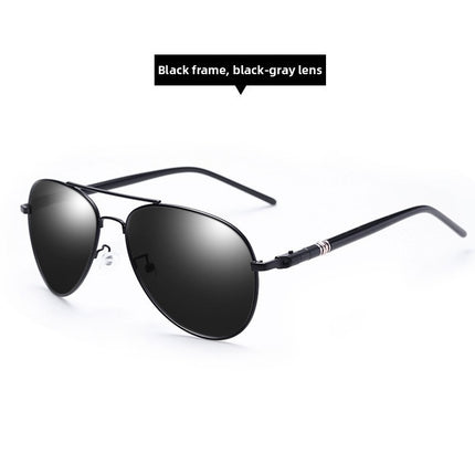 Retro Polarized Aviator Sunglasses