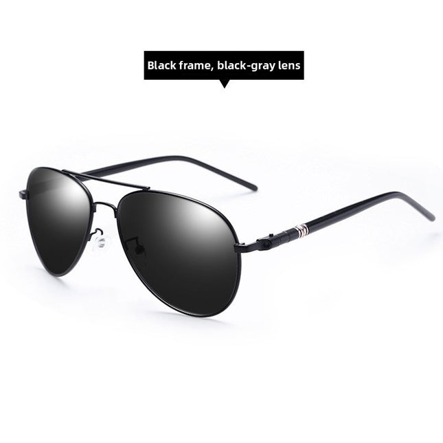Retro Polarized Aviator Sunglasses