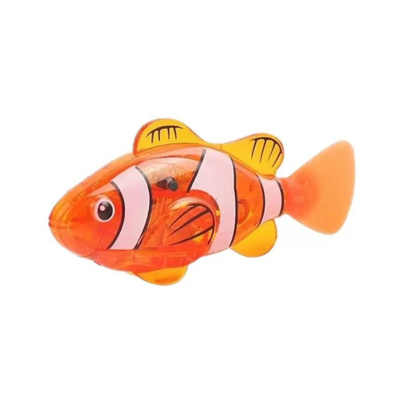 Baby Bath Electronic Fish Toy with Light and Motion