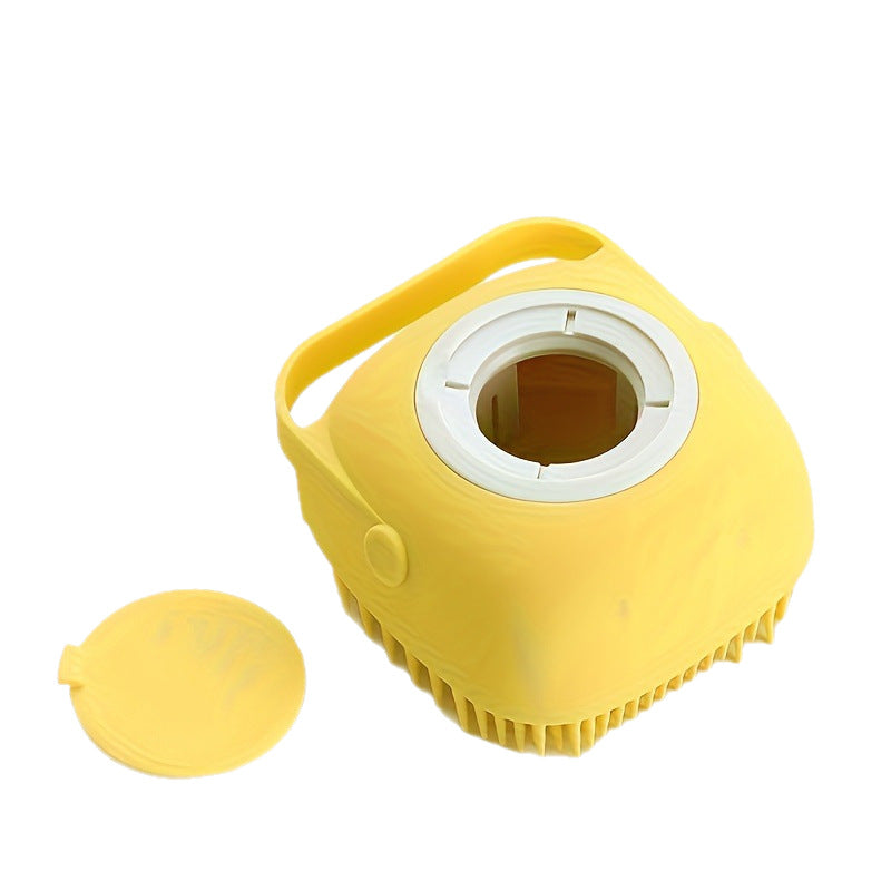 Silicone Pet Bath Brush Massage Cleaning Tool