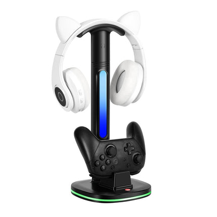 Universal Gaming Controller Charging Stand with RGB Lights