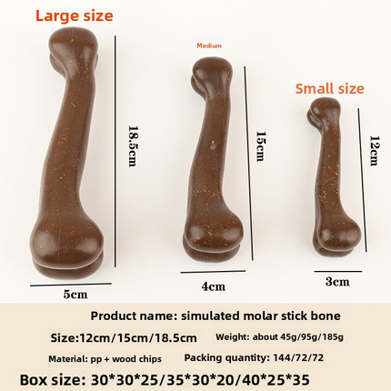 Pet Dog Chew Toy Bone Stick