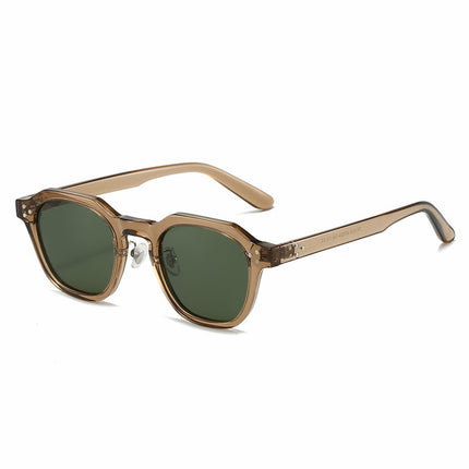 TR90 Geometric Polarized Sunglasses UV400 Protection