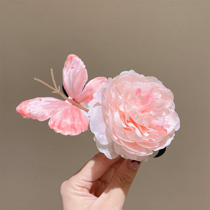 Butterfly Flower hairpin