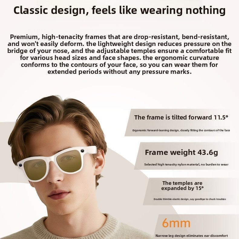 M02Ultra Smart Glasses with AI Translation