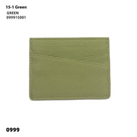 Leather Oil Edge Oblique Thin Bank Card Holder Soft Cowhide Document Package