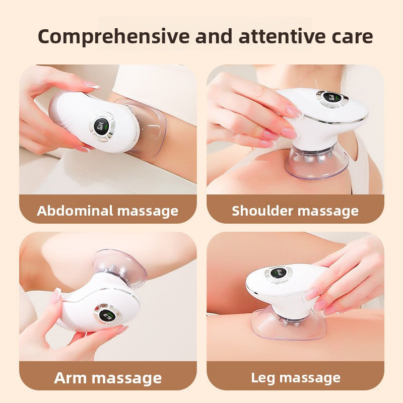 Multifunctional Cupping Therapy Device with Red Light and EMS Massage