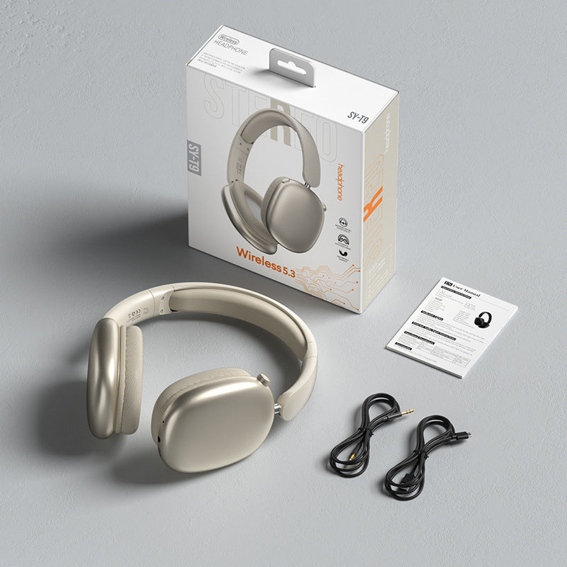 Wireless Bluetooth Headphones with Noise Cancellation