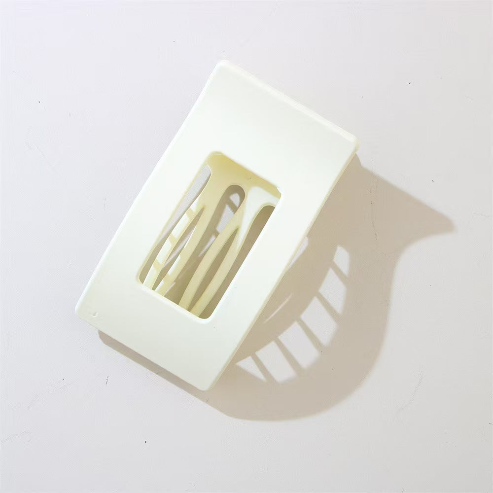 Matte Geometric Hair Clips for Thick Hair