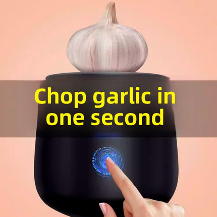 Electric Garlic Mincer and Crusher