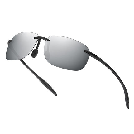 Polarized TR90 Frameless Sunglasses UV400 Protection
