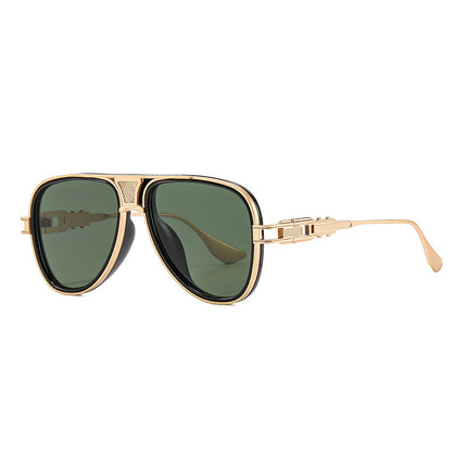 Classic Metal Aviator Sunglasses with UV400 Protection