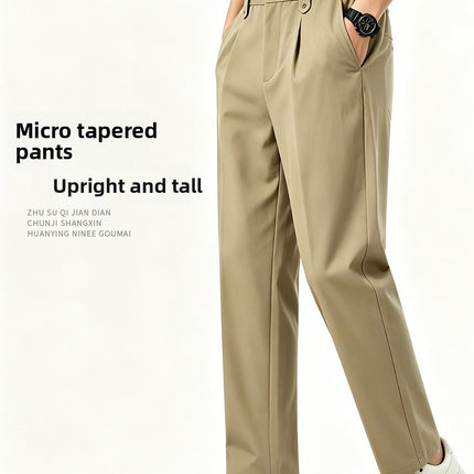 Slim Fit Business Casual Trousers