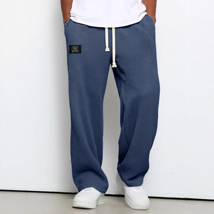 Mens Loose Fit Straight Leg Sweatpants
