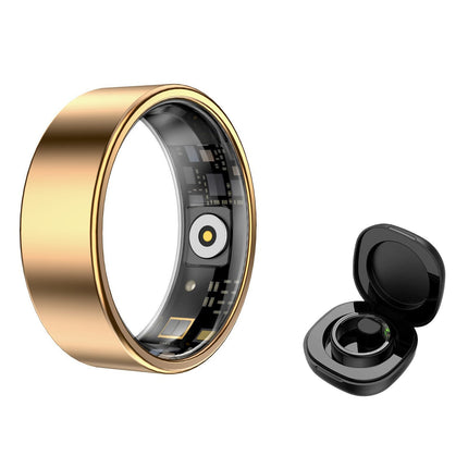 Smart Health Monitoring Ring with Heart Rate Tracking