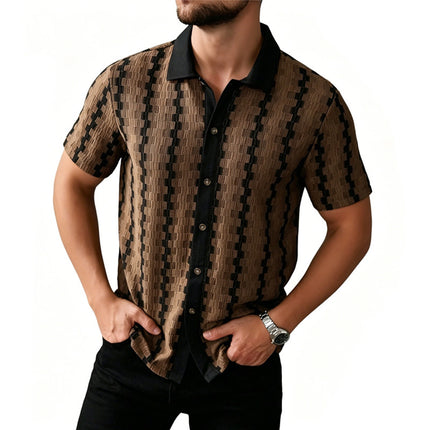 Classic Checkered Short Sleeve Shirt