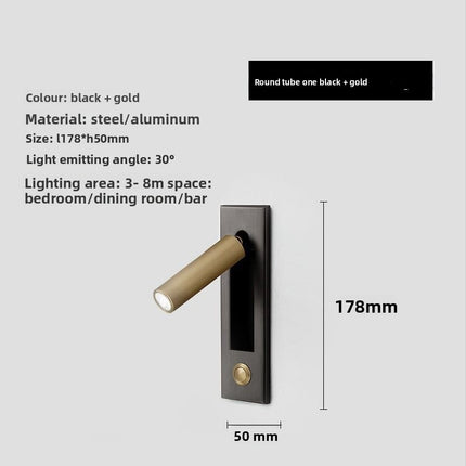Rotating Reading Wall Lamp