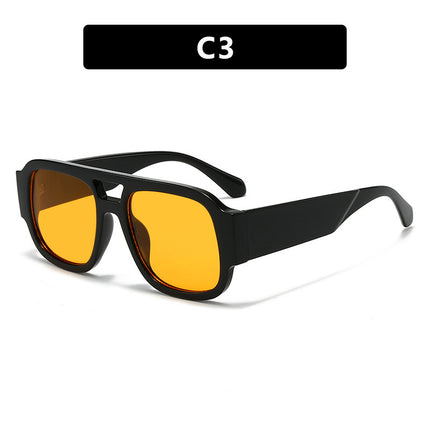 Fashion Double Bridge Sunglasses UV Protection Women