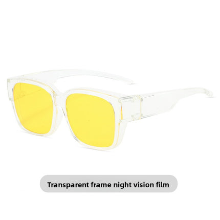 ClipOn Polarized Sunglasses UV Protection Driving Glasses