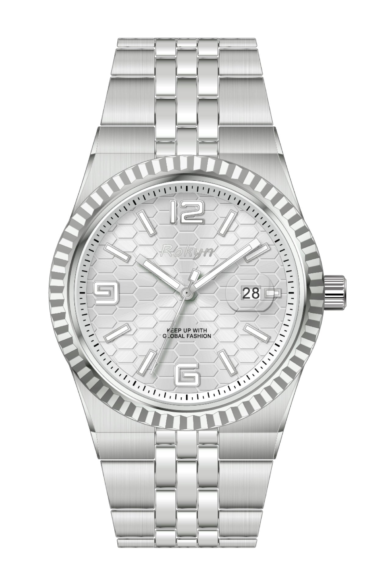 Men's Waterproof Luminous Calendar Watch