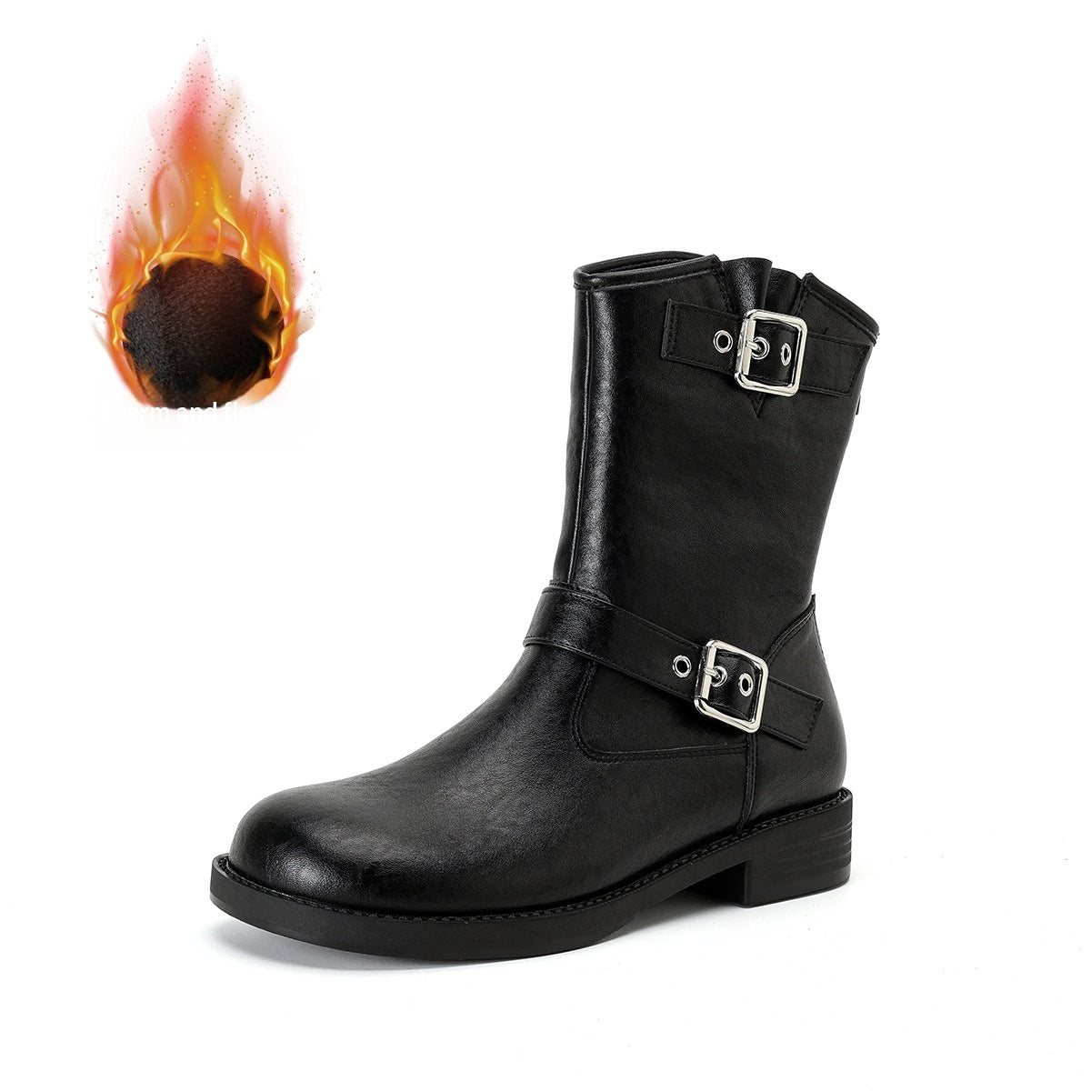 أحذية نسائية خريفية على الطراز البريطاني