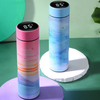 Temperature display temperature control cup water cup