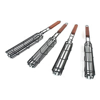 أدوات مطبخ من الفولاذ المقاوم للصدأ وشواية باربيكيو شبكية، ملحقات مطبخ