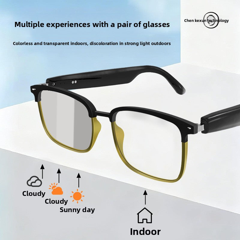 Smart Audio Glasses with Polarized Lenses
