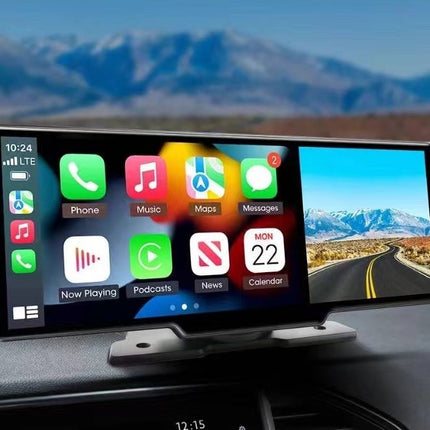 9 inch Carplay Smart Screen with Dual Camera Recorder