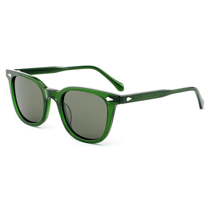 Classic Square Round Frame Polarized Sunglasses