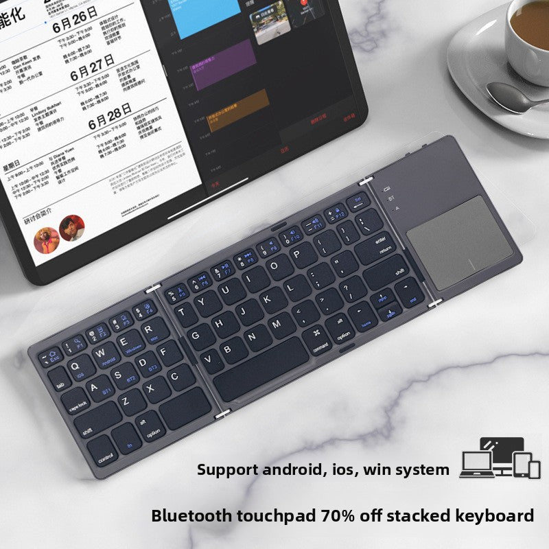 Tri-Fold Bluetooth Keyboard