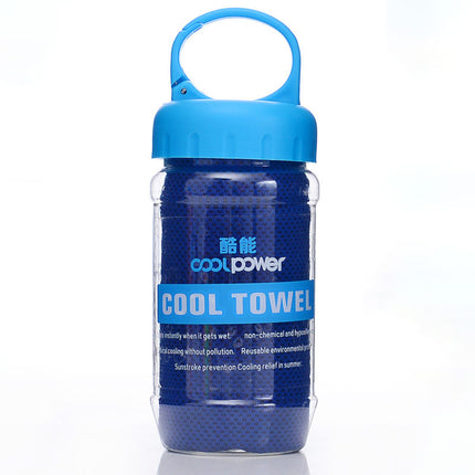 Cooling and sweat-absorbing cool towel