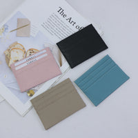 Genuine Leather Creative Leather Keychain Certificate Card Holder