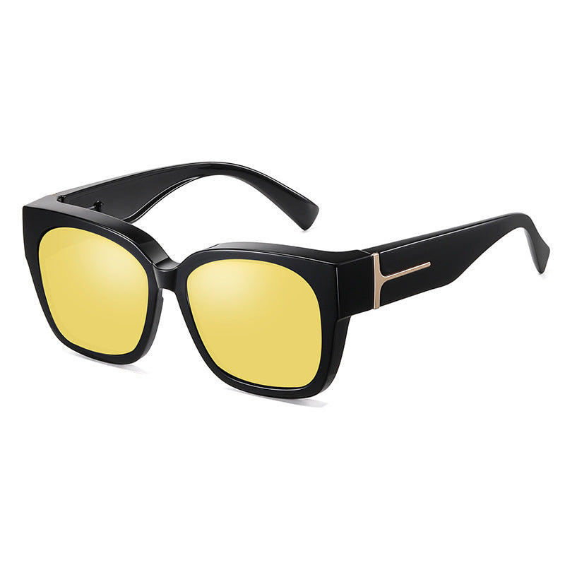 Fashion Square Polarized Sunglasses with UV Protection
