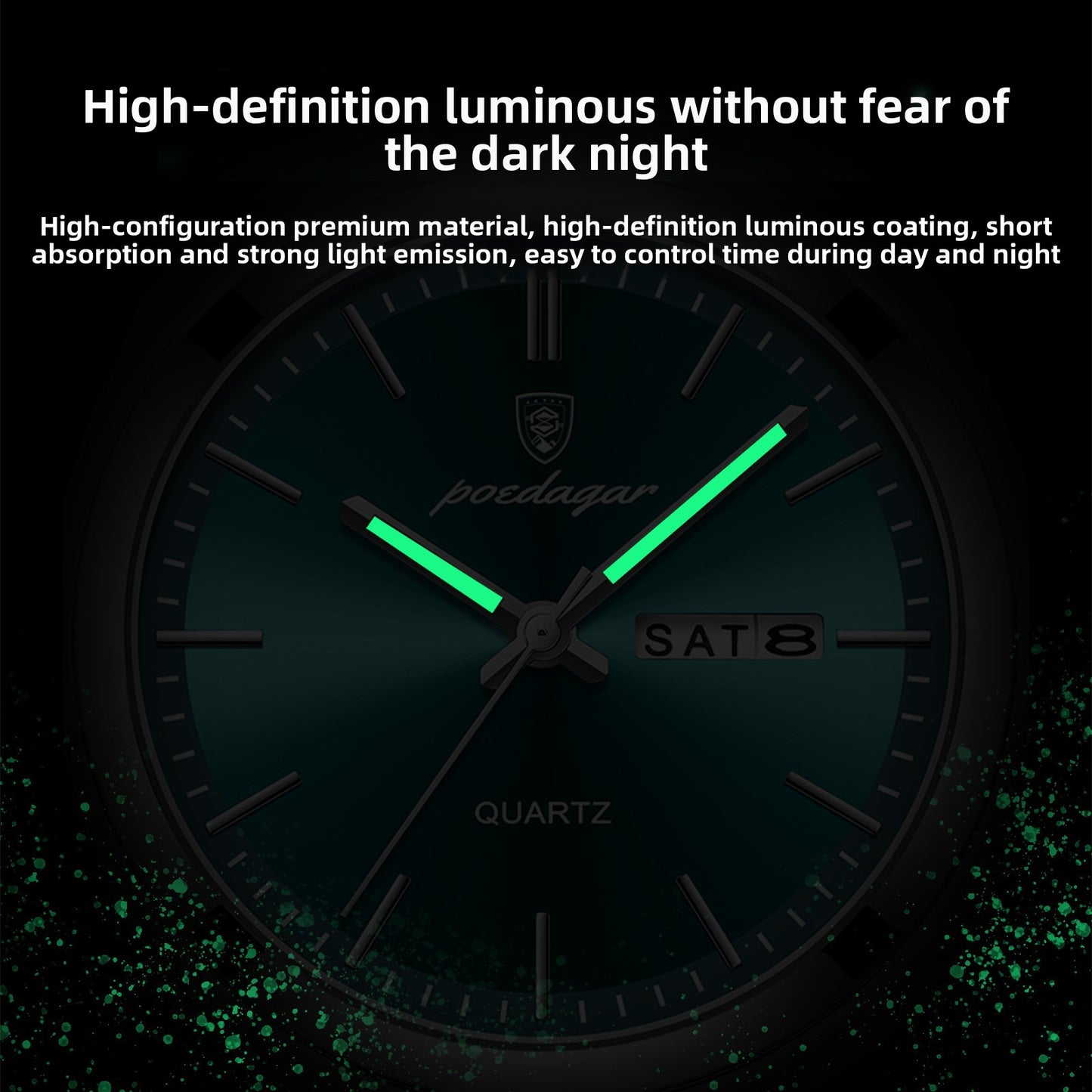 Ultra-Thin Men's Waterproof Luminous Quartz Watch