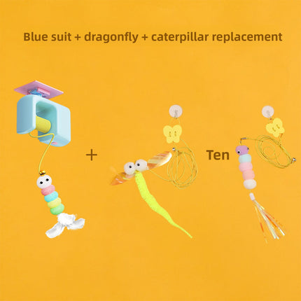 Retractable Automatic Cat Teaser Toy